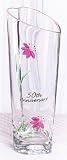 Fenton International 50th Anniversary Heart Shaped Vase, 9-1/4-Inch
