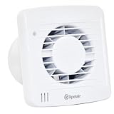 from Xpelair Xpelair SL100HT Slimline 100mm Humidistat Timer Fan