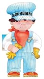 Train Engineer (Little People Shape Books)