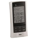 Mebus 10382 funkgesteuerte Wetterstation, kabellos, Wetterprognose