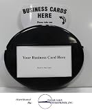 Card Caddie - Black - Our Best Outdoor Vehicle Business Card Holder - By: Clear Lake Enterprises, Inc.