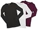 Majestic Lasercut Longsleeve Crew Neck