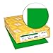 Astrobrights Color Cardstock, 65 lb Cover Weight, 8.5 x 11, Gamma Green, 250/Pack