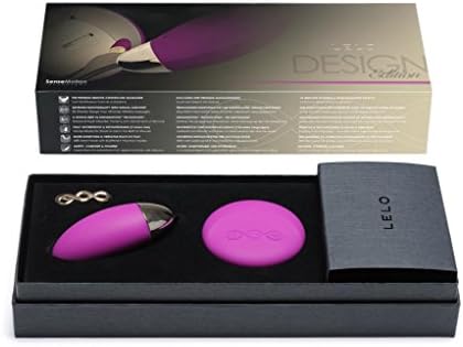 Lelo Lyla 2 (Deep Rose) Design Edition Ultra Discreet Remote Controlled Personal Massager with SenseMotion Technology - Free Priority 2-3 Day Shipping - FREE Tech Gift Set (Lipstick Power Bank and LED Micro USB Cable)