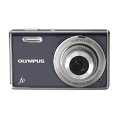 Olympus FE-4000 Digitalkamera (12 Megapixel, 4-fach opt. Zoom, 6,9 cm (2,7 Zoll) Display, Gesichtserkennung, i-Auto Mode, AF-Verfolgung) Dark Grey
