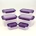 Lock and Lock 12pc Food Strg Cntnrs Vlt Lids