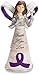 Pavilion Gift Company 82392 Ribbon Awareness Angel Figurine, 5