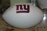 Eli Manning Signed New York Giants Football