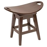 Thoroughbred 20 Backless Swivel Stool in Espresso