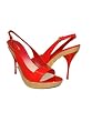 Miu Miu Prada Red Patent Platform Pump Shoes