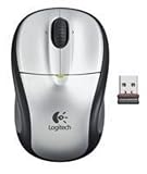 Logitech M305 Wireless Mouse Light Silver