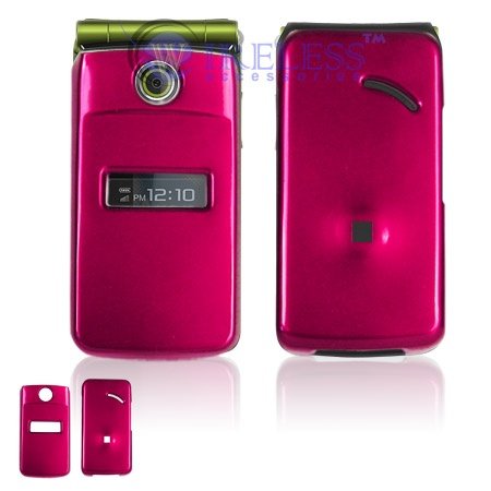 Sony Ericsson TM506 Cell Phone Rose Pink Solid Protective Case Faceplate Cover