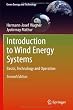 Introduction to Wind Energy Systems: Basics, Technology and Operation (Green Energy and Technology)