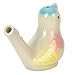 Aikoi Nostalgic Ceramic Magpie Water Chirpy Bird Whistle, Bath Toy (Magpie)