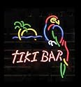 Tiki Bar Parrot Neon Sign