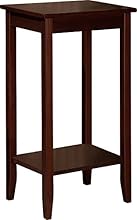 Dorel Home Products coffee brown Tall End Table