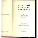 Radiotron Designer's Handbook, Fourth Edition, Edited By F. Langford-Smith, Reproduced And Distributed By RCA Victor Division, Radio Corporation Of America, February, 1954 book cover