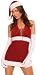Seven Til Midnight Women's Santa Baby Santa,Red,Medium