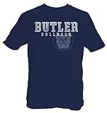 NCAA Unisex Adult Butler Bulldogs Contact Mill Dyed Tee