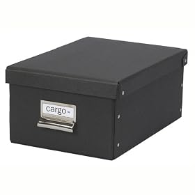 Photo File Box, Graphite