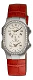 Philip Stein Women's 1DFCMOPARO Diamond Alligator Strap Watch