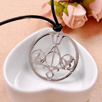 OPCC The Novel Classic Movie Necklace Mix the Mortal Instruments /Hunger Games Divergent/ Percy Jackson/ Harry Potter silver white color
