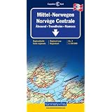 Carte routi�re : Norv�ge Centrale, IIpar Cartes K�mmerly + Frey