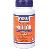 Now Foods Neptune Krill Oil 500mg Soft-gels, 60-Count ~ Now Foods