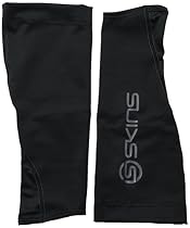 SKINS Unisex Essentials Compression MX Calf Tight, Black/Charcoal, Small
