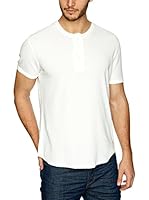 Levi's Camiseta Manga Corta Ss Slim Waffle Henley (Blanco)