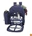 Classic Kent Picnic Backpack For Two (Navy)