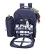 Outdoor Living : Classic Kent Picnic Backpack For Two (Navy)