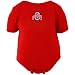 Ohio State Buckeyes Infant Scarlet Logo Embroidered Creeper