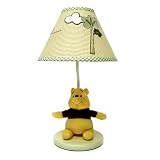 Crown Crafts Disney Baby Lamp Base & Shade