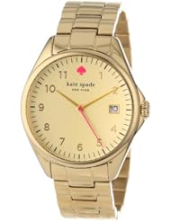 kate spade new york Womens 1YRU0030 Large Gold Seaport Watch