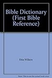 Bible dictionary