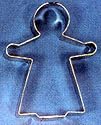 Fox Run Girl Cookie Cutter 5"