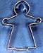 Fox Run Girl Cookie Cutter 5