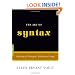 The Art of Syntax: Rhythm of Thought, Rhythm of Song