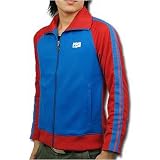OnitsukaTiger TRACK TOP-トラックトップ-《Mens:ブルー/レッド》オニツカタイガー 2トーンカラー JACKET OKJ187-2346 OnitsukaTiger TRACK TOP-トラックトップ-《Mens:ブルー/レッド》オニツカタイガー 2トーンカラー JACKET OKJ187-2346