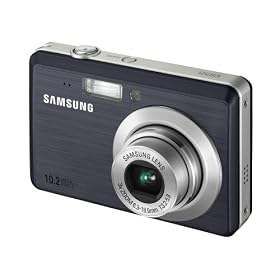 Samsung ES55 Digital Camera - Dark Grey (10MP, 3x Optical Zoom) 2.5 inch LCD