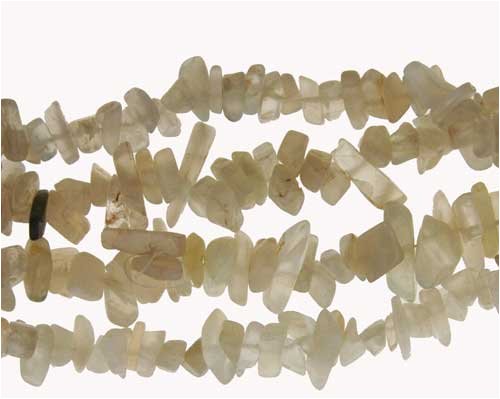Click here to buy 36 inch Endless Chip Necklace (approx. 8mm) - White Moonstone by TotlecTraders.com.