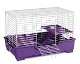 3 Level Deluxe Ferret Home 32 X 20 X 21 (white/lavender)