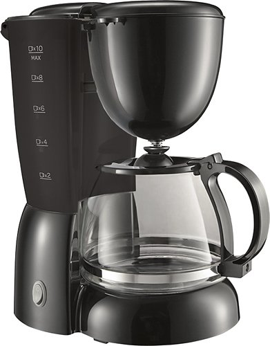 Coffeemaker - 10-Cup Drip Coffeemaker - Black