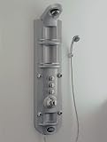 New Team Diva - T Thermostatic Shower Panel (Matt chrome effect)