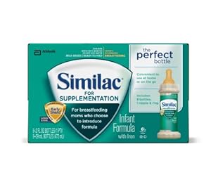 Similac For Supplementation 2oz bottle, 48 count (Packaging May Vary)