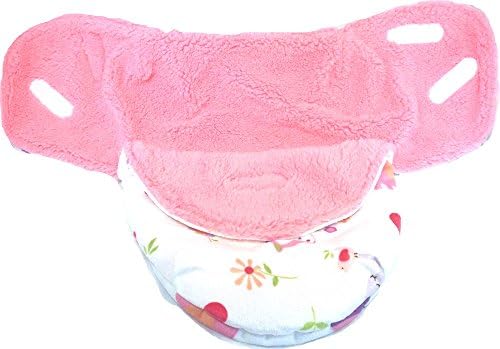 Jammies Infant Sleep Sack, Baby Swaddle Blanket, Baby Sleeping Bag - 0-3 Months, Easy Velcro Wrap, Soft Fleece, Nursery Print, Satisfaction Guaranteed - Pink