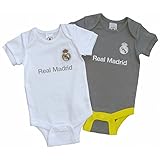 Real Madrid F.C. レアル マドリード 2 パック ボディースーツ 12-18ヶ月 RW / ベビー ロンパース