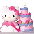Hello Kitty Molded Candle