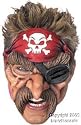 Adult Pirate Halloween Mask